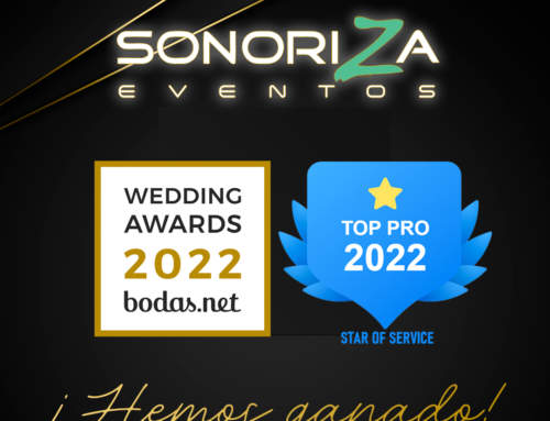 Sonoriza Eventos, ganador de los Wedding Awards 2022 de Bodas.net